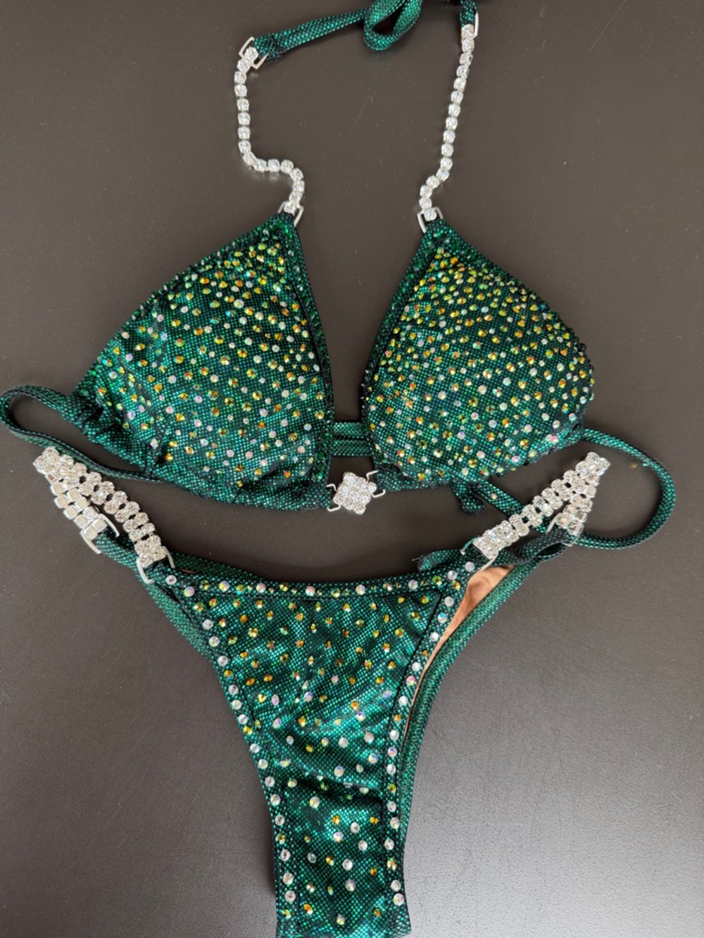 Emerald Green competition suit